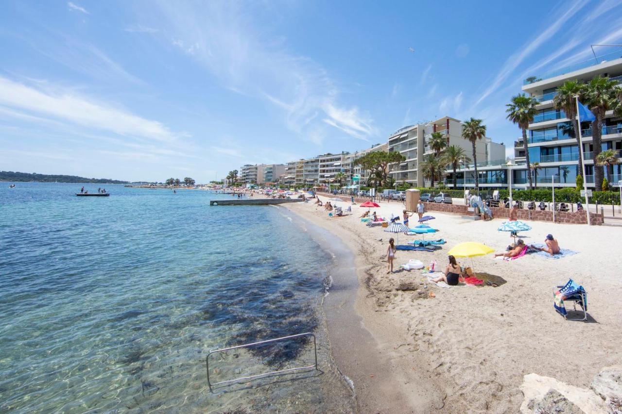 Modern Apartment 2 Bedrooms Quiet Terrace In A Palm Beach Area, 30 Meters From Seaside Cannes Exteriör bild
