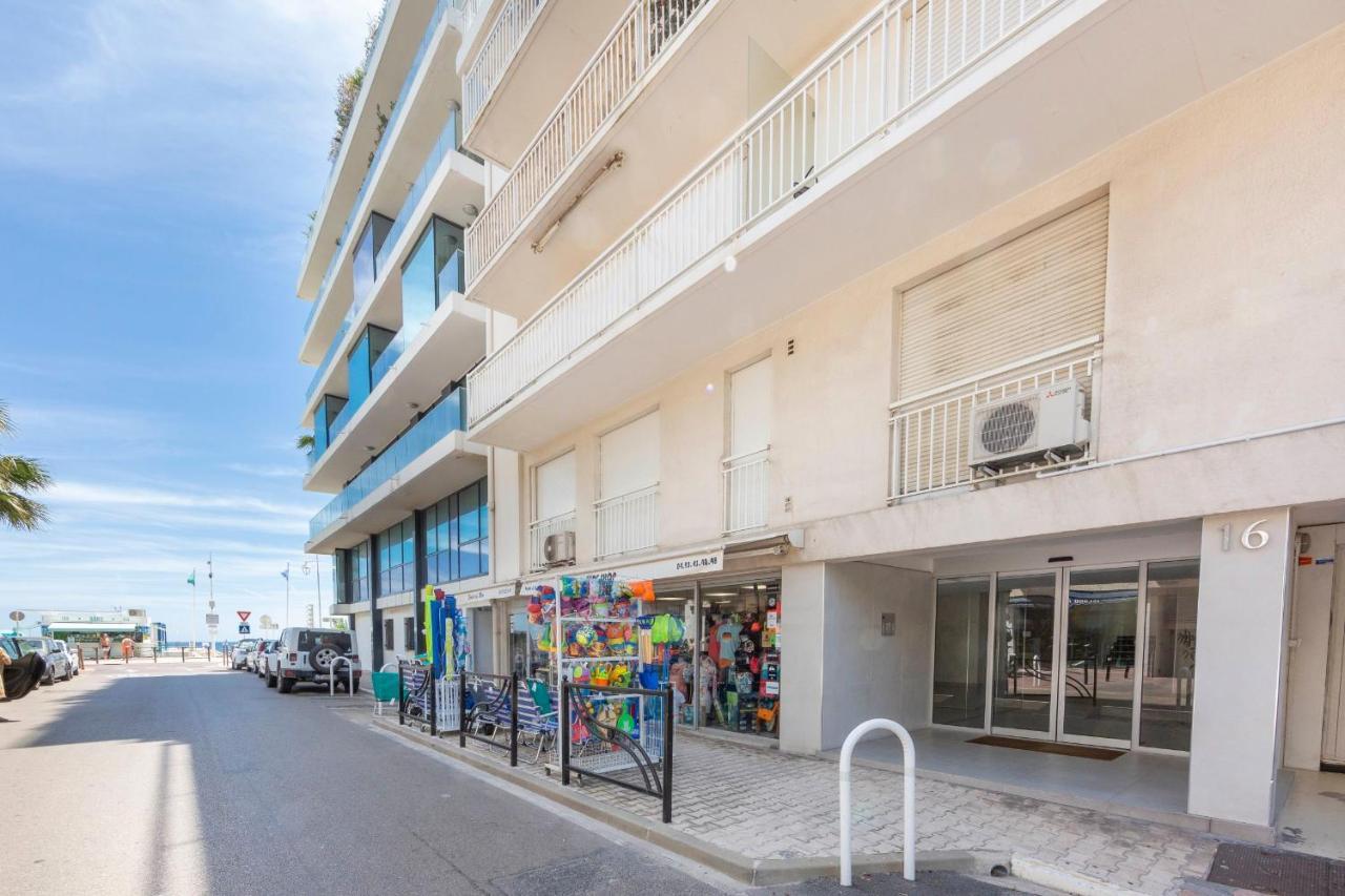 Modern Apartment 2 Bedrooms Quiet Terrace In A Palm Beach Area, 30 Meters From Seaside Cannes Exteriör bild